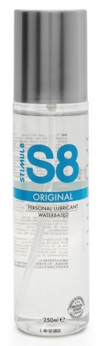 Универсальный лубрикант на водной основе S8 Original Lubricant - 250 мл. - Stimul8 - купить с доставкой в Сыктывкаре