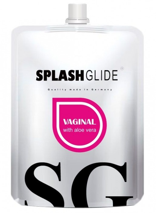 Ухаживающий лубрикант на водной основе Splashglide Vaginal With Aloe Vera - 100 мл. - Splashglide - купить с доставкой в Сыктывкаре