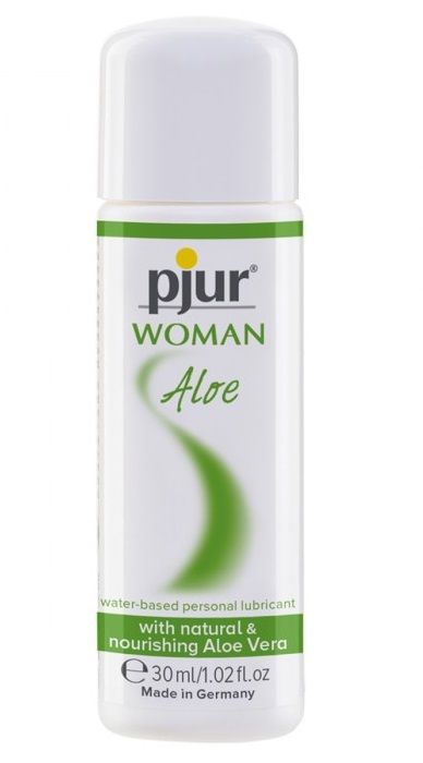 Лубрикант на водной основе pjur WOMAN Aloe - 30 мл. - Pjur - купить с доставкой в Сыктывкаре