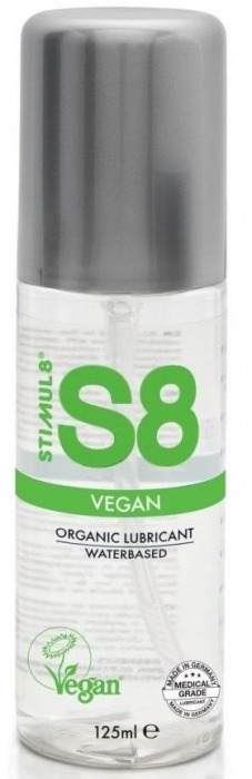 Веганский лубрикант на водной основе S8 Vegan Lube - 125 мл. - Stimul8 - купить с доставкой в Сыктывкаре
