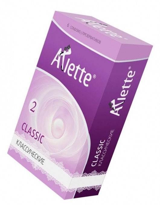 Классические презервативы Arlette Classic - 6 шт. - Arlette - купить с доставкой в Сыктывкаре