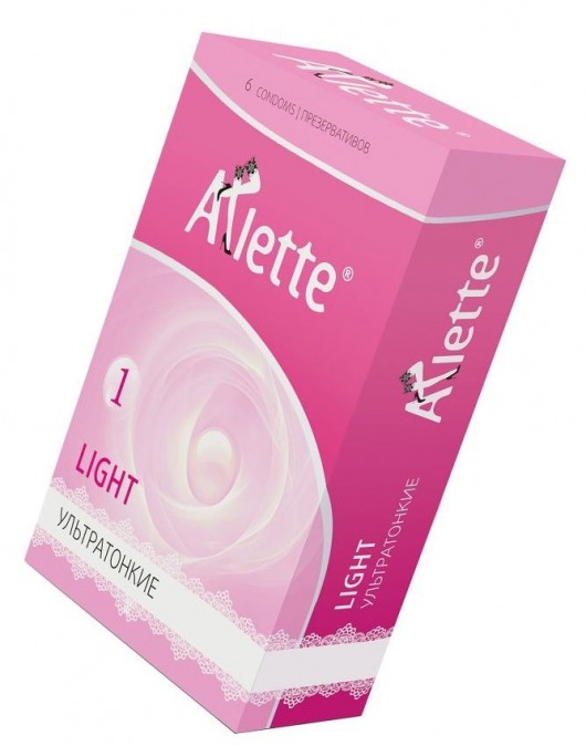 Ультратонкие презервативы Arlette Light - 6 шт. - Arlette - купить с доставкой в Сыктывкаре