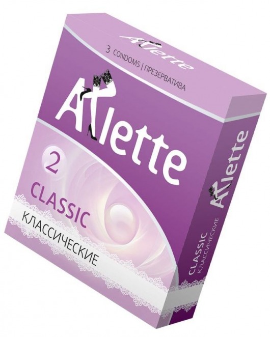 Классические презервативы Arlette Classic - 3 шт. - Arlette - купить с доставкой в Сыктывкаре