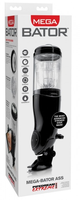 Прозрачный автоматический мастурбатор-анус Mega-Bator Ass - Pipedream - в Сыктывкаре купить с доставкой