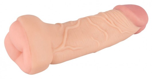 Телесная насадка-мастурбатор 2-in-1 Extension Masturbator - 21 см. - Orion - в Сыктывкаре купить с доставкой