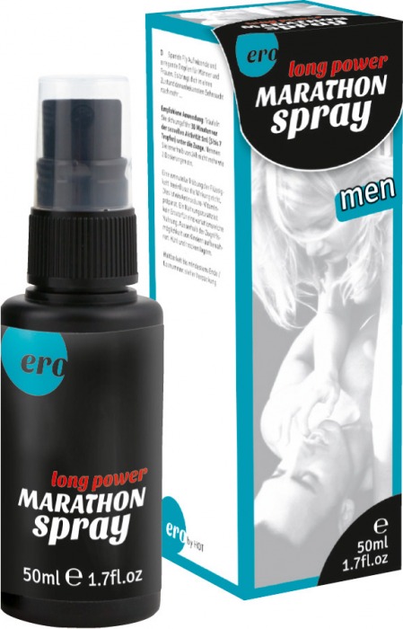 Пролонгирующий спрей для мужчин Long Power Marathon Spray - 50 мл. - Ero - купить с доставкой в Сыктывкаре