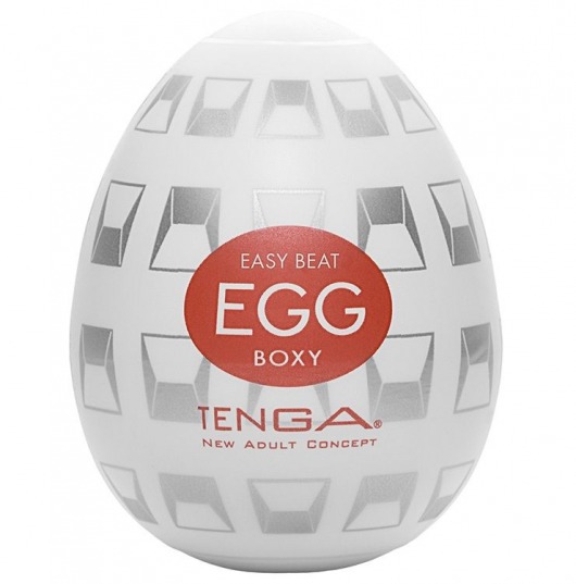 Мастурбатор-яйцо EGG Boxy - Tenga - в Сыктывкаре купить с доставкой