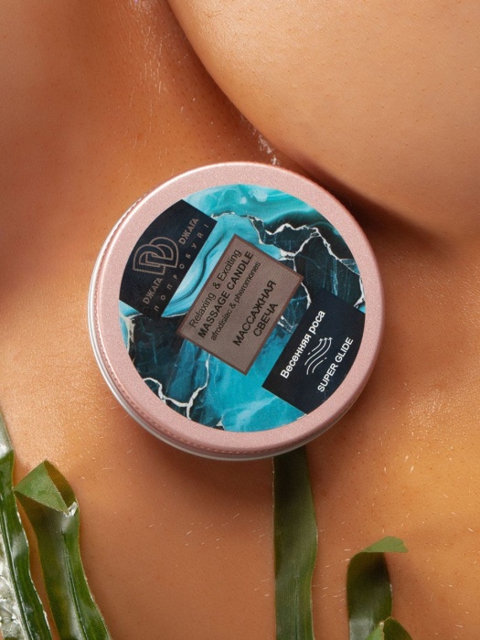 Массажная свеча  Весенняя роса - БиоМед - купить с доставкой в Сыктывкаре