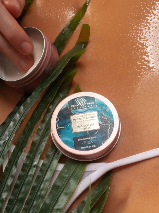 Массажная свеча  Весенняя роса - БиоМед - купить с доставкой в Сыктывкаре