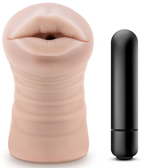 Телесный мастурбатор-ротик Skye - Blush Novelties - в Сыктывкаре купить с доставкой