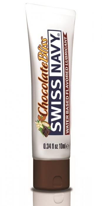 Лубрикант с ароматом шоколада Swiss Navy Chocolate Bliss Lube - 10 мл. - Swiss navy - купить с доставкой в Сыктывкаре