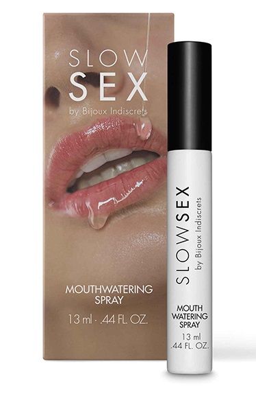 Спрей для усиления слюноотделения Slow Sex Mouthwatering Spray - 13 мл. - Bijoux Indiscrets - купить с доставкой в Сыктывкаре