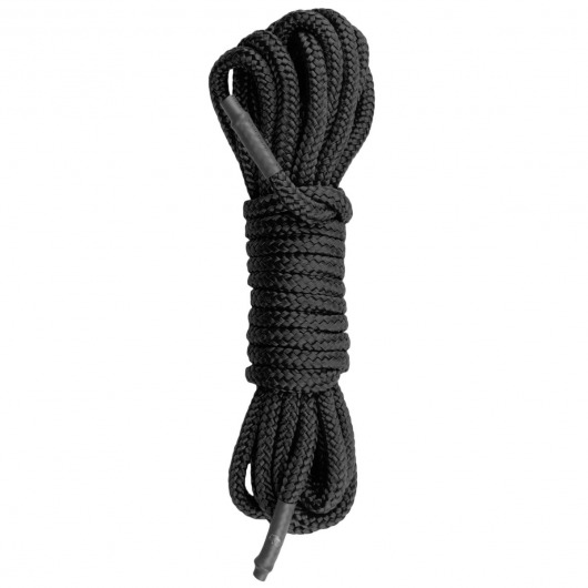 Черная веревка для бондажа Easytoys Bondage Rope - 5 м. - Easy toys - купить с доставкой в Сыктывкаре