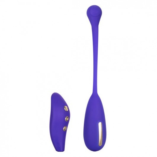 Фиолетовый шарик с электростимуляцией и вибрацией Intimate E-Stimulator Remote Kegel Exerciser - California Exotic Novelties - купить с доставкой в Сыктывкаре