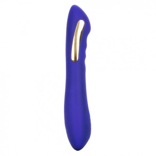 Фиолетовый вибратор с электростимуляцией Intimate E-Stimulator Petite Wand - 18,5 см. - California Exotic Novelties - купить с доставкой в Сыктывкаре