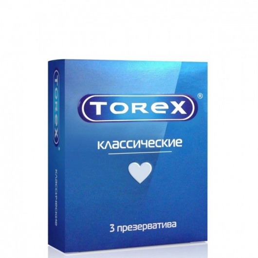 Гладкие презервативы Torex  Классические  - 3 шт. - Torex - купить с доставкой в Сыктывкаре