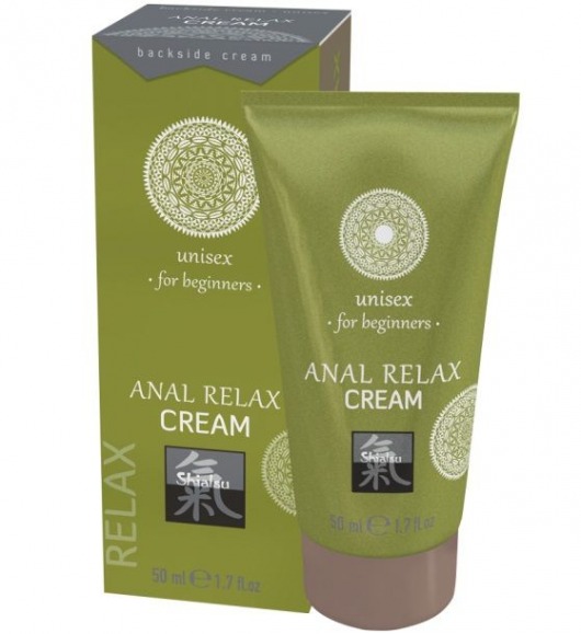 Анальный крем Anal Relax Cream - 50 мл. - Shiatsu - купить с доставкой в Сыктывкаре