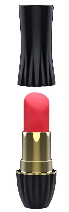 Клиторальный стимулятор-помада LIPSTICK - 9,3 см. - Dream Toys - купить с доставкой в Сыктывкаре