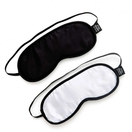 Набор из двух масок на глаза Soft Blindfold Twin Pack - Fifty Shades of Grey - купить с доставкой в Сыктывкаре