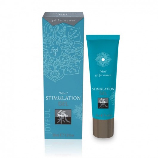 Возбуждающий интимный гель STIMULATION GEL Mint - 30 мл. - Shiatsu - купить с доставкой в Сыктывкаре