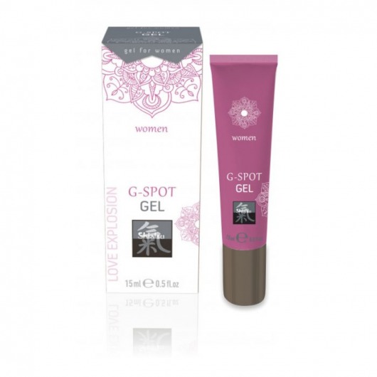 Возбуждающий интимный гель G-SPOT GEL - 15 мл. - Shiatsu - купить с доставкой в Сыктывкаре