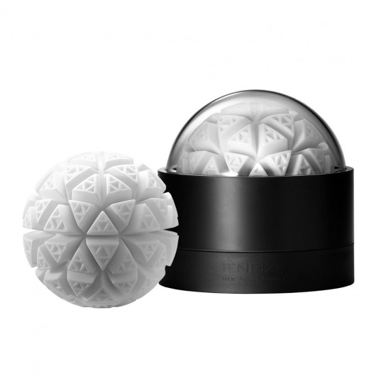 Белый мастурбатор Tenga Geo Glacier - Tenga - в Сыктывкаре купить с доставкой