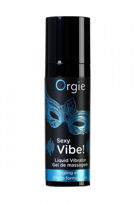 Гель для массажа ORGIE Sexy Vibe Liquid Vibrator с эффектом вибрации - 15 мл. - ORGIE - купить с доставкой в Сыктывкаре