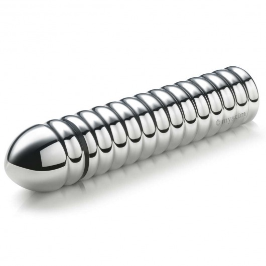 Рельефный фаллос для интенсивного электросекса Groovey George - 20 см. - MyStim - купить с доставкой в Сыктывкаре