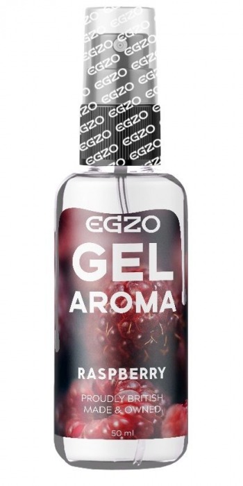 Интимный лубрикант EGZO AROMA с ароматом малины - 50 мл. - EGZO - купить с доставкой в Сыктывкаре