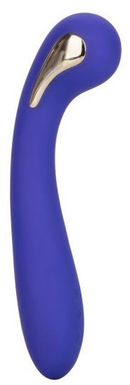 Фиолетовый вибромассажер с электростимуляцией Intimate Estim Petite G Wand - 19 см. - California Exotic Novelties - купить с доставкой в Сыктывкаре