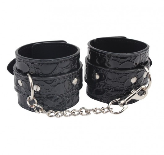 Черные наручники Be good Wrist Cuffs - Chisa - купить с доставкой в Сыктывкаре