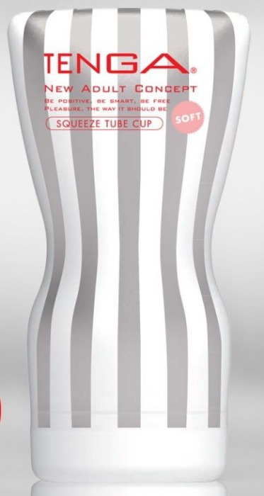 Мастурбатор TENGA Squeeze Tube Cup Soft - Tenga - в Сыктывкаре купить с доставкой