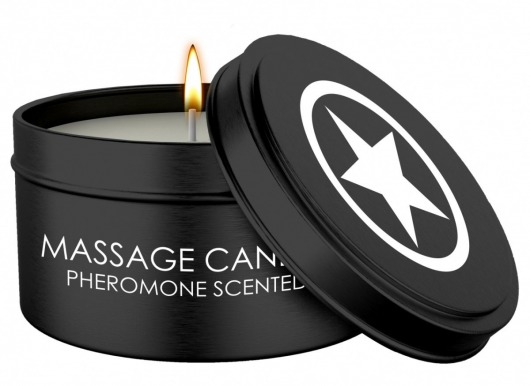 Массажная свеча с феромонами Massage Candle Pheromone Scented - Shots Media BV - купить с доставкой в Сыктывкаре