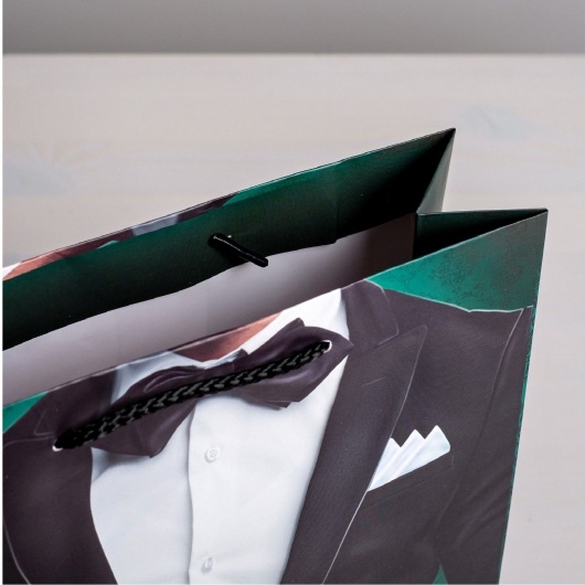 Бумажный пакет «Лучшему!» - 23 х 27 см. - Сима-Ленд - купить с доставкой в Сыктывкаре