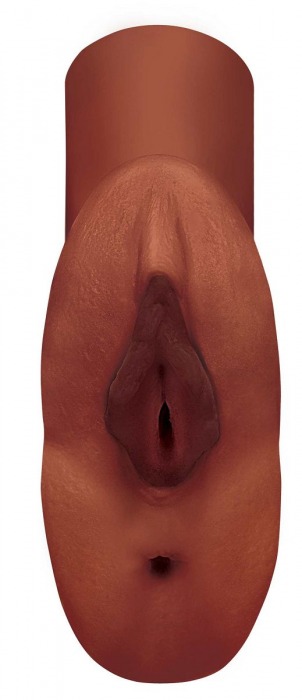 Коричневый мастурбатор Perfect Pussy Double Stroker - Pipedream - в Сыктывкаре купить с доставкой