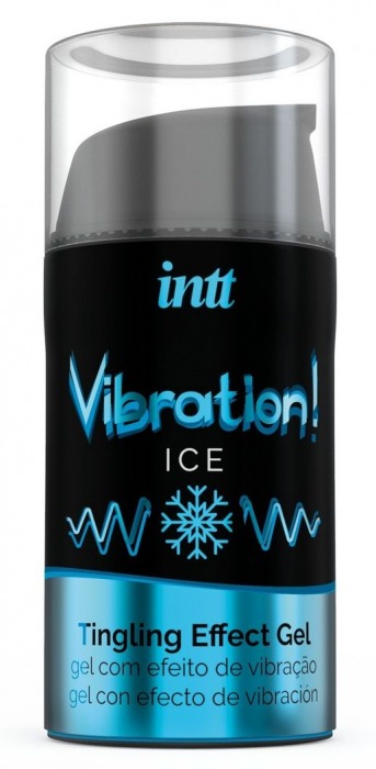 Жидкий интимный гель с эффектом вибрации Vibration! Ice - 15 мл. - INTT - купить с доставкой в Сыктывкаре