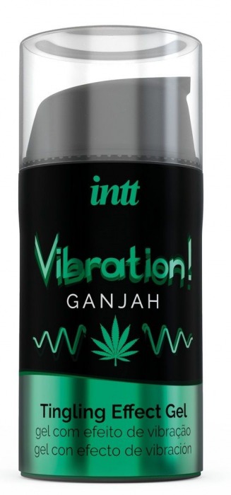 Жидкий интимный гель с эффектом вибрации Vibration! Ganjah - 15 мл. - INTT - купить с доставкой в Сыктывкаре