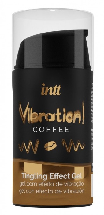 Жидкий интимный гель с эффектом вибрации Vibration! Coffee - 15 мл. - INTT - купить с доставкой в Сыктывкаре