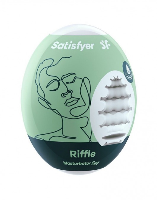 Мастурбатор-яйцо Satisfyer Riffle Mini Masturbator - Satisfyer - в Сыктывкаре купить с доставкой