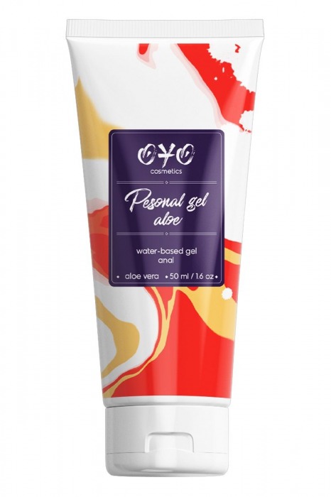 Анальная смазка на водной основе OYO Personal Gel Aloe - 50 мл. - OYO - купить с доставкой в Сыктывкаре