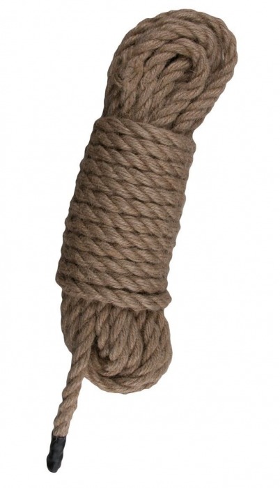 Пеньковая веревка для связывания Hemp Rope - 5 м. - Easy toys - купить с доставкой в Сыктывкаре