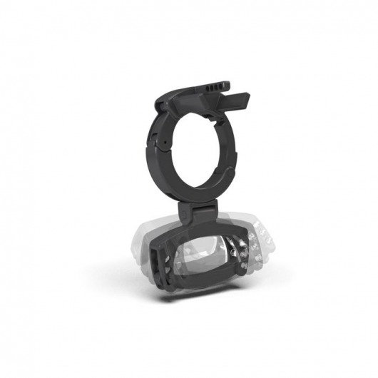 Кольцо с зажимом для мошонки для пояса верности Pubic Enemy - MyStim - купить с доставкой в Сыктывкаре