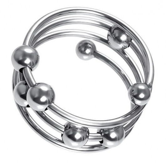Большое металлическое кольцо под головку пениса - ToyFa - купить с доставкой в Сыктывкаре