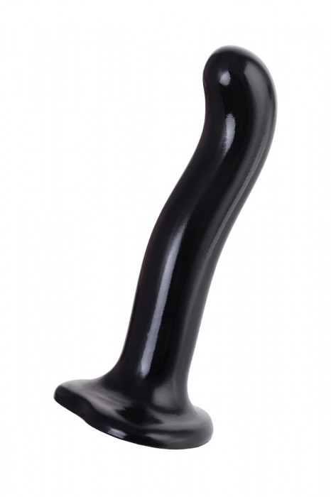 Черный стимулятор для пар P G-Spot Dildo Size M - 18 см. - Strap-on-me - в Сыктывкаре купить с доставкой