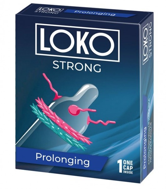 Стимулирующая насадка на пенис LOKO STRONG с продлевающим эффектом - Sitabella - в Сыктывкаре купить с доставкой