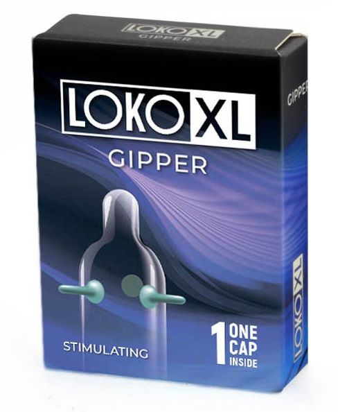 Стимулирующая насадка на пенис LOKO XL GIPPER - Sitabella - в Сыктывкаре купить с доставкой