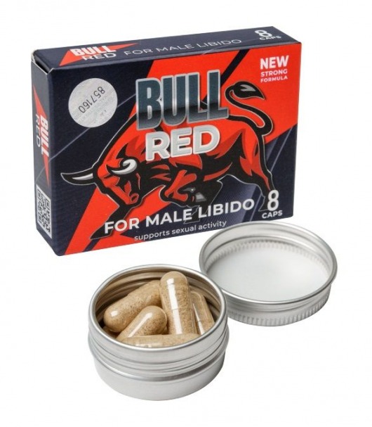 Пищевой концентрат для мужчин BULL RED - 8 капсул - Sitabella - купить с доставкой в Сыктывкаре