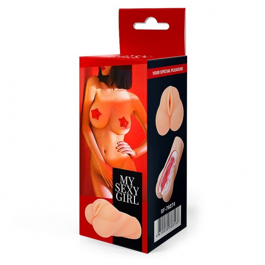 Мягкий реалистичный мастурбатор-вагина - Bior toys - в Сыктывкаре купить с доставкой