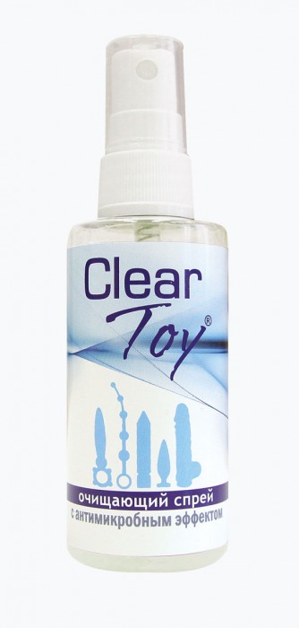 Очищающий спрей Clear Toy с антимикробным эффектом - 100 мл. - Биоритм - купить с доставкой в Сыктывкаре