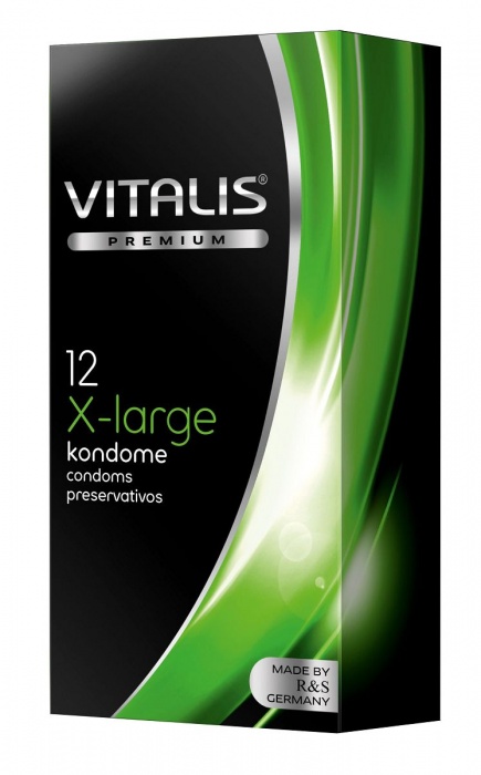 Презервативы увеличенного размера VITALIS PREMIUM x-large - 12 шт. - Vitalis - купить с доставкой в Сыктывкаре